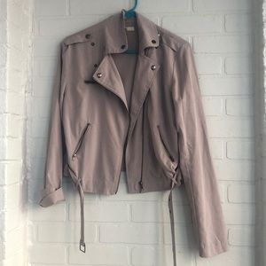 Lightweight moto style jacket